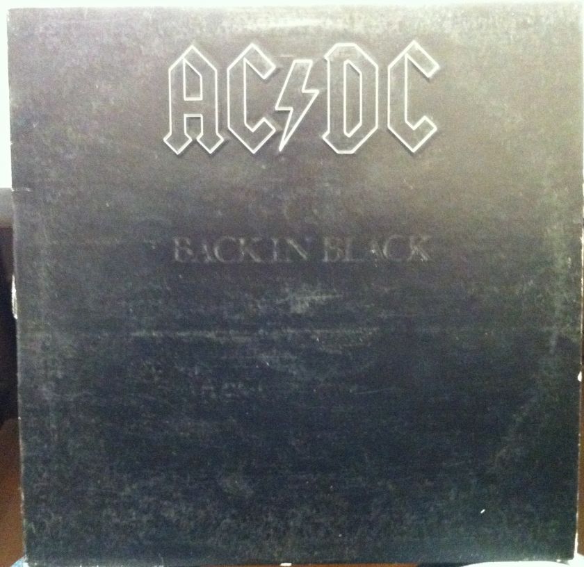 AC/DC back in black LP VG+ SD 16018 1st Press RL Bob Ludwig Masterdisk 