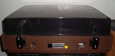 RARE SONY PS 1800A STEREO SOLID STATE BELT DRIVE TURNTABLE.  