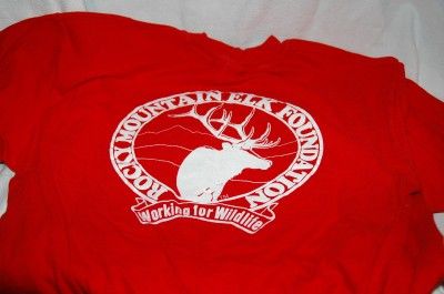 Big Lot T shirts XL RMEF one collared button front  