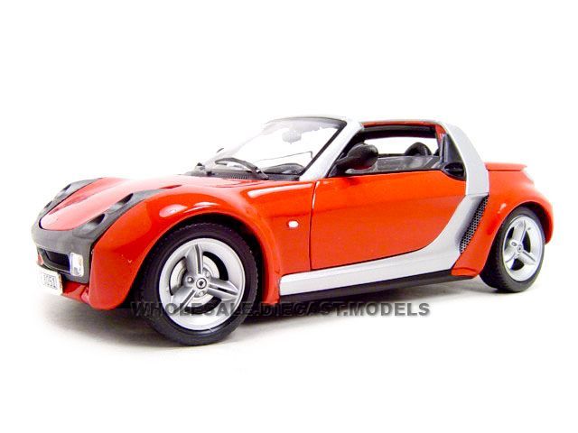 SMART ROADSTER RED 118 DIECAST MODEL  