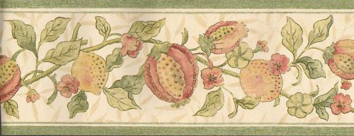 Mission, Wm Morris, A & C Wallpaper Border Pomegranate  