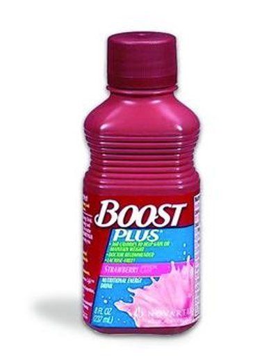 24 Nestle Nutritional BOOST PLUS Vanilla Supplement  