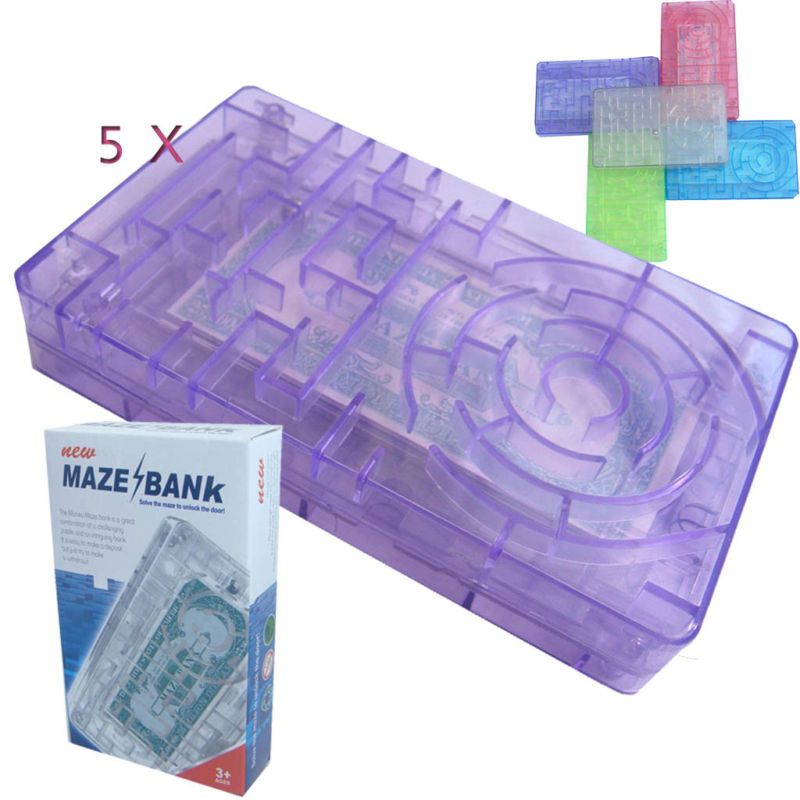 PCS Maze Bank Gift Box Brain Puzzle Game 2ed edition  