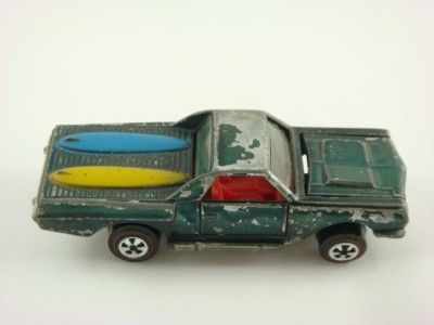 1969 Johnny Lightning   CUSTOM EL CAMINO   Topper   Dark Green  