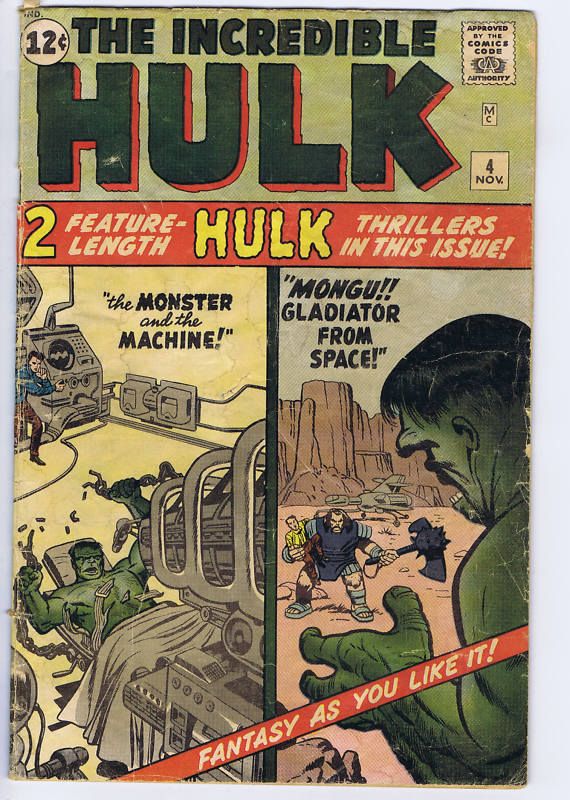 Incredible Hulk #4 Marvel 1962  