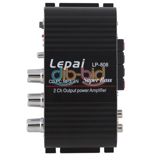   LEPAI Mini Amp Audio Amplifier Hi Fi Stereo AMP Car/Boat/Motor  