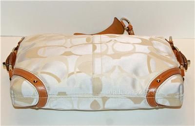 Coach 11962 Optic Signature Slim Carly in White NWT  