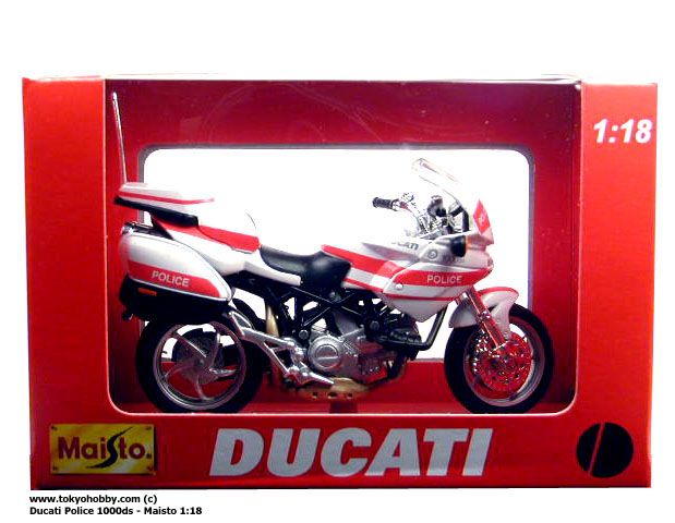 DUCATI POLICE 1000DS 118 Maisto VERY RARE  