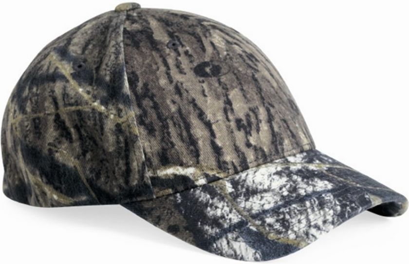   Panel Low Profile Fitted Mossy Oak Camouflage Camo Cap 6999  