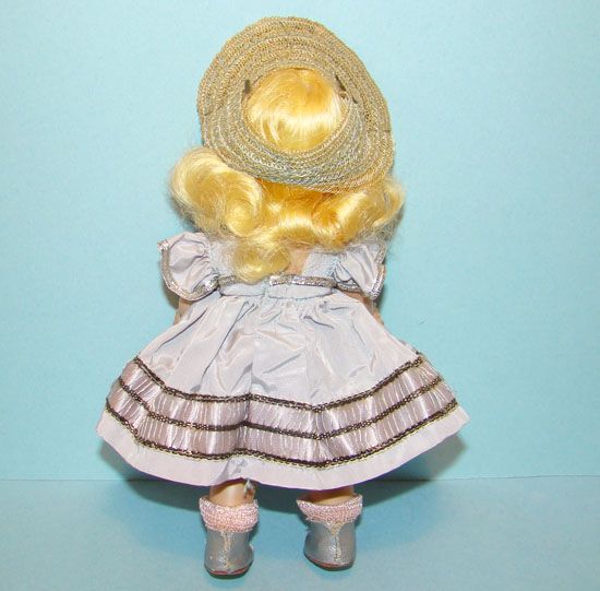 1953 Vogue Ginny Doll Cheryl 44 Strung Painted Lash Sleep Eye  