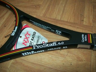 NEW Wilson Pro Staff 6.0 85 4 3/8 Tennis Racquet  