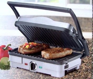 Cuisinart Griddler Compact Griddle and Panini Press Reversible Plates 