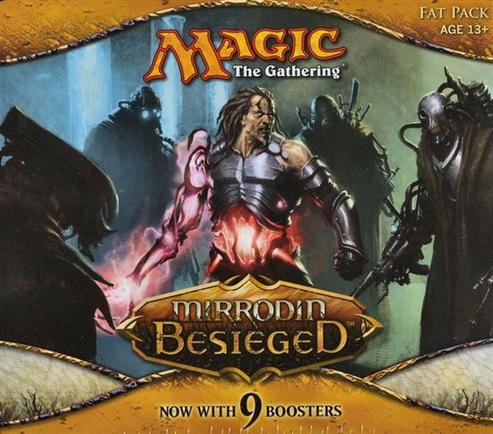 WOTC Magic the Gathering Mirrodin Besieged Fat Pack Box  