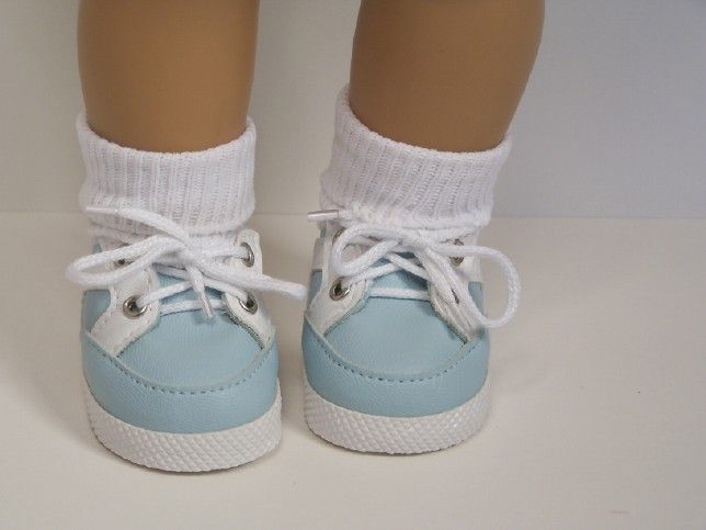 BLUE Sport Sporty Tennis Doll Shoes FOR AMERICAN GIRL♥  