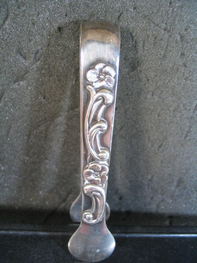 Sterling MIYATA JAPANESE .950 SILVER TONGS 4 1/2  