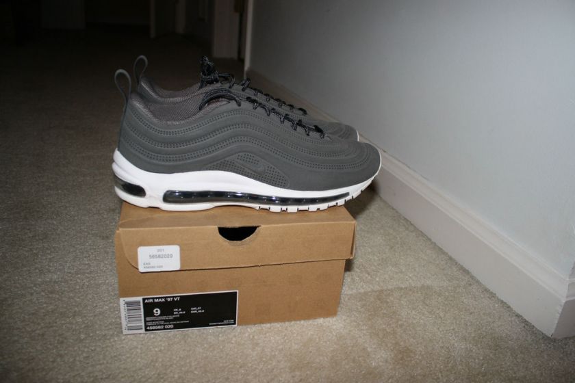 Nike Air Max 97 VT CVS Size 9 DS Midnight Fog gray White 95 south 