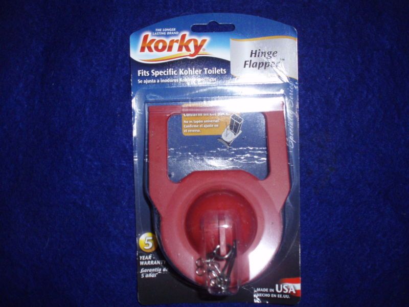 Kohler Hinge Flapper MADE BY KORKY 2011BP FREE S/H  