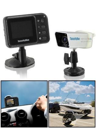   View Backup Color Camera LCD Monitor Boat Car RV Truck Magnetic  