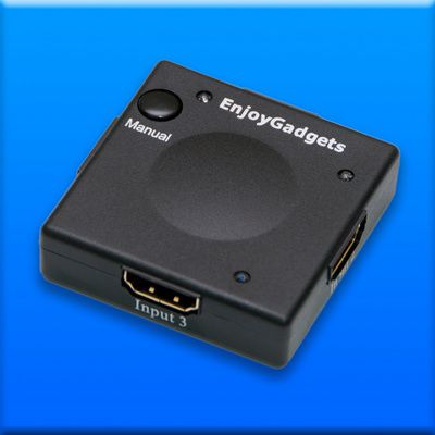 Port In 1 Out HDMI Switch Switcher Selector Hub 1080P  