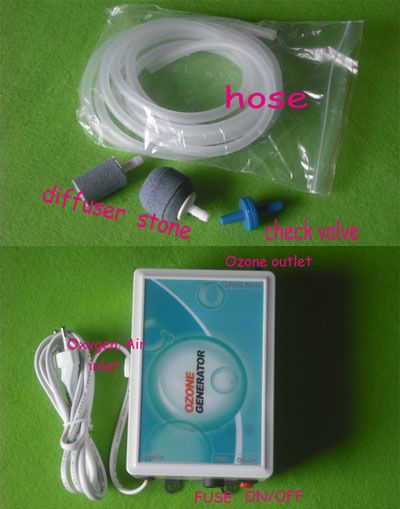 Aquarium Purifier Ozonizer 300mg OZONE Generator AS300  