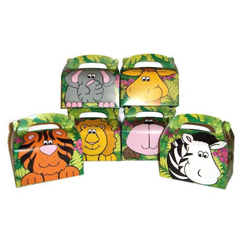 36 lot Zoo Animal Party Treat Boxes  