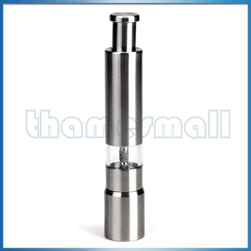 Stainless Steel Pepper Spice Salt Mill Grinder Muller  