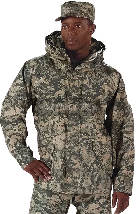 ACU Digital Camouflage Military ECWCS HYVAT Parka (Item # 9957)