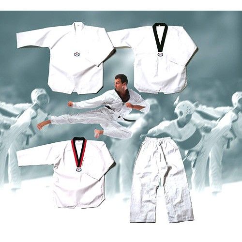 NEW TAEKWONDO MARTIAL ARTS V NECK UNIFORM  