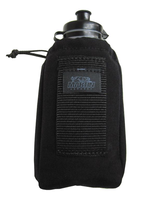 Martin Archery WATER BOTTLE in Black Pouch  