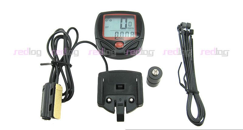 LCD Bike Bicycle Cycle Computer Odometer Speedometer  