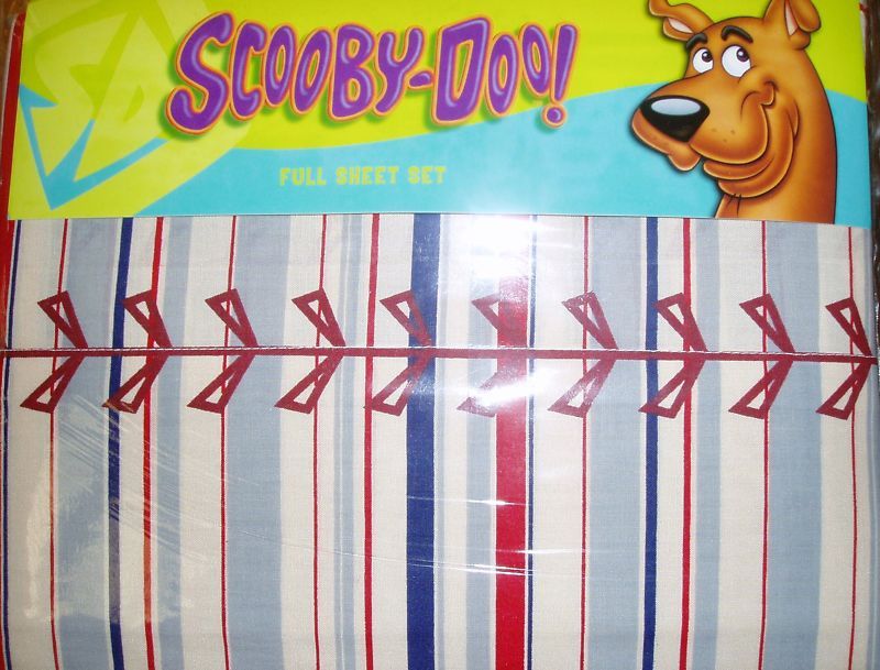 SCOOBY DOO BASEBALL FULL SHEET SET LICENSED NEW  