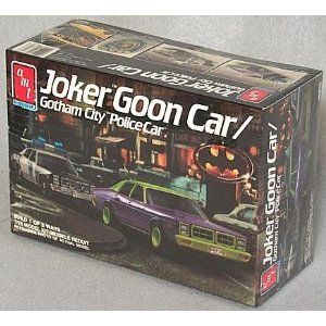 Batman AMT Joker Goon Car Model Kit NEW MISB 1989  