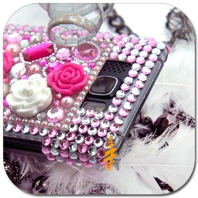 BLING Crystal Soft Case Cover T mobile HTC HD 2 HD2  