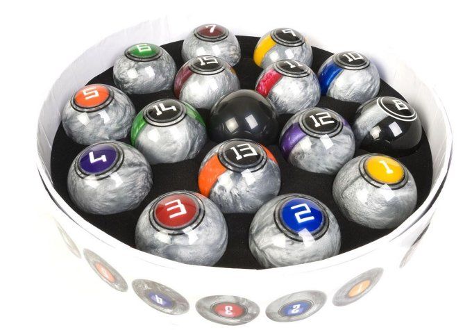 McDermott EB TS Lunar Rocks Ball Billiard Set  