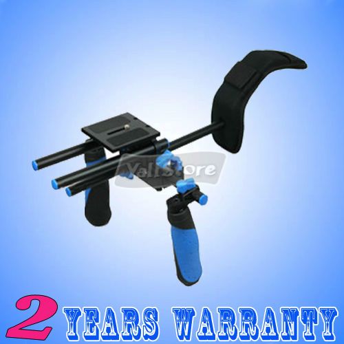 DSLR/VCR Rig Movie Kit Shoulder Mount For DSLR Camera DV HDV Camcorder 