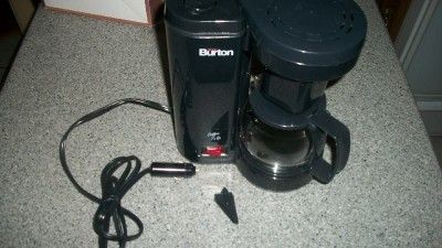 New 12 Volt Burton coffee maker boat truck RV camping  