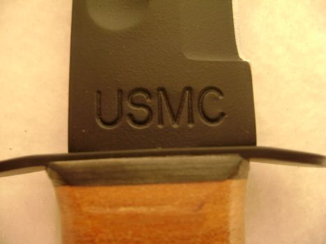 KA BAR USMC MARINE FIGHTING UTILITY KNIFE 1217 NEW  