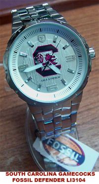 South Carolina Gamecocks Fossil Watch Mens Multifunction II Watch 