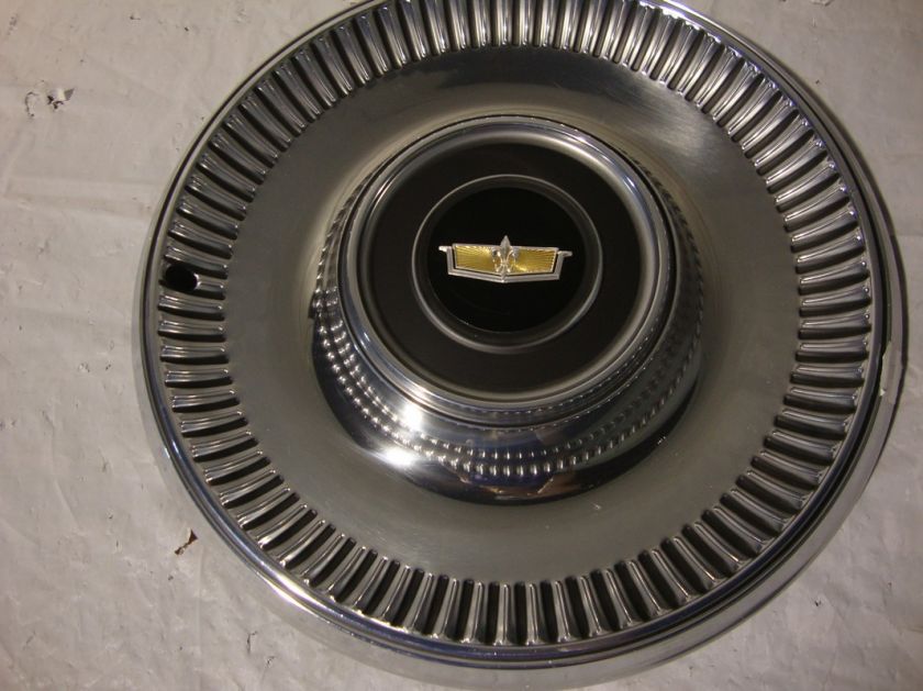 1970s Chevrolet Caprice Hubcap New Old Stock 15 Inch Rim Size  