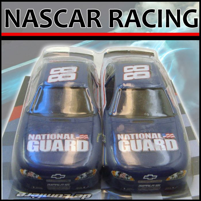 Dale Earnhardt, Jr # 88 NASCAR Racing Car Christmas Ornament Set of 2