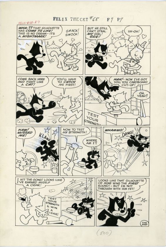 JOE ORIOLO   FELIX THE CAT #2 COMPLETE 15 PG STORY ART  