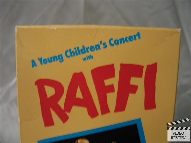 Raffi   A Young Childrens Concert with Raffi VHS, 1984  