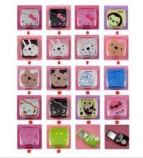 Cartoon Cute portable Contact Lenses Case Box  