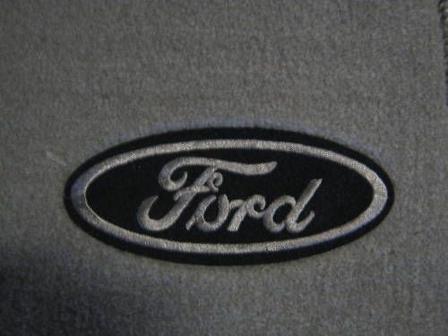 Ford OVAL LOGO CROWN VIC FLOOR MATS M STONE OEM  