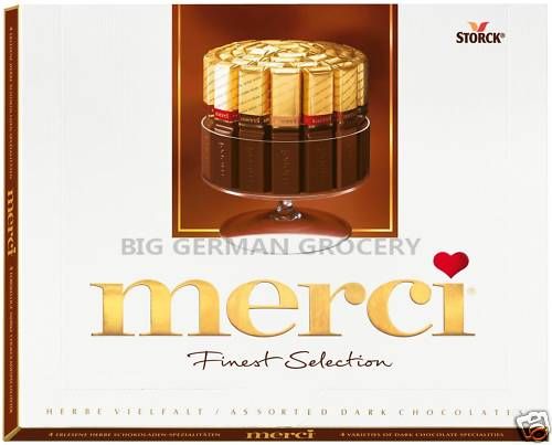 STORCK   Merci Finest Selection Dark Chocolate 250g  