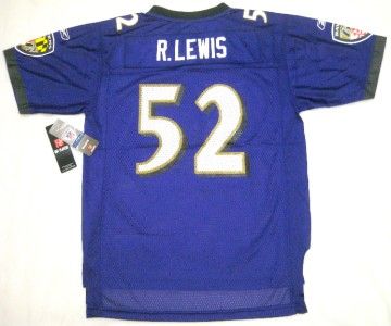   Baltimore Ravens Ray Lewis Youth On Field Jersey Purple *NEW*  