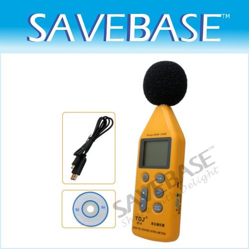 Accurate Digital Sound Level Meter Decibel USB