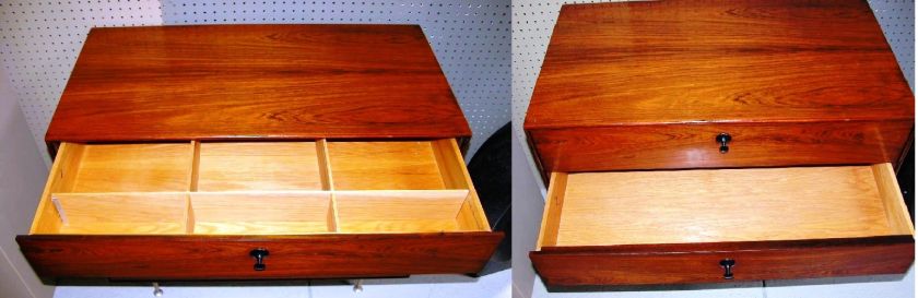 GEORGE NELSON for HERMAN MILLER ROSEWOOD CHEST DRESSERS  