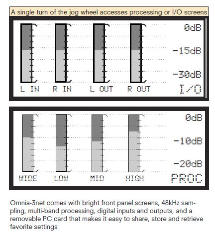   Streaming Webcast AES & Balanced XLR Digital Audio Processor Optimod