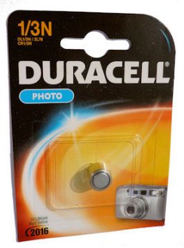 12 x DURACELL 1/3N DL1/3N CR1/3N PHOTO BATTERY EXP 2016  